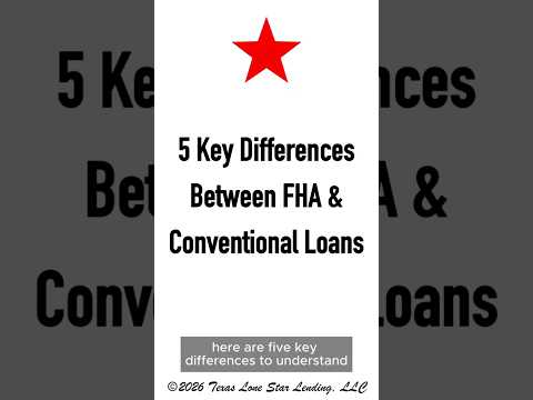 5 Key Differences Between FHA & Conventional Loans thumbnail